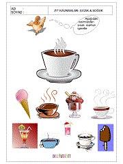 okul öncesi aynı kavramı bul alıştırmaları